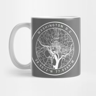 Washington, D.C. Map Mug